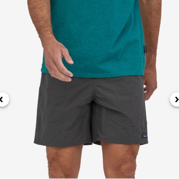 Patagonia Men's Baggies Longs - 7" Forge Grey Small - Picture 2 of 10